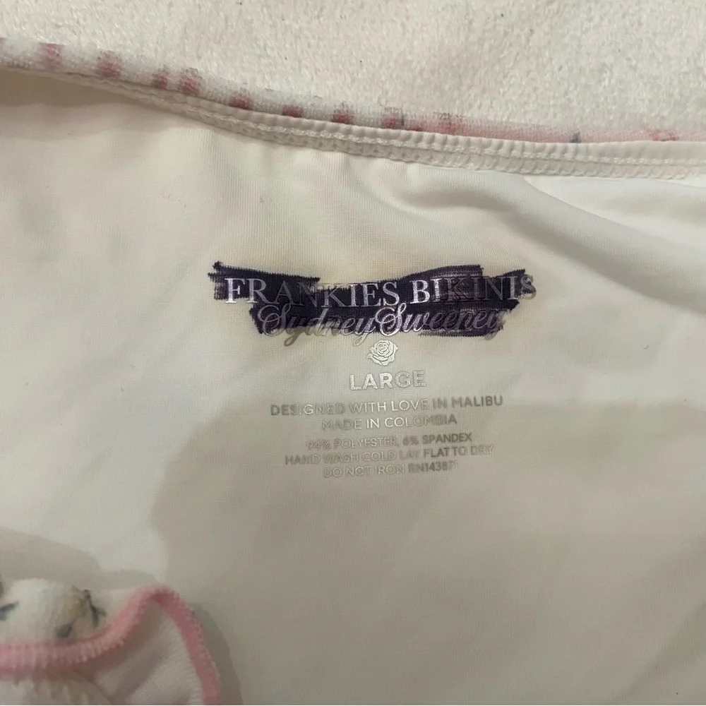 New! Frankie's Bikinis x Sydney Sweeney Chiara Bikini Briefs bottoms 3892